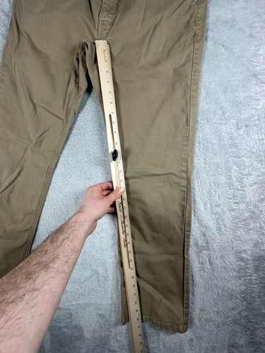 Pantalones Stio Para Hombres 34x30 Remache Lona Sendero Senderismo Aire Libre Trabajo Utilidad Tostado Orgánico - Imagen 7 de 17