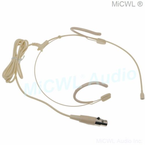 Pro Omnidirectional Headset Microphone Mic For AKG Samson mini XLR 3pin HeadMic - Picture 3 of 4