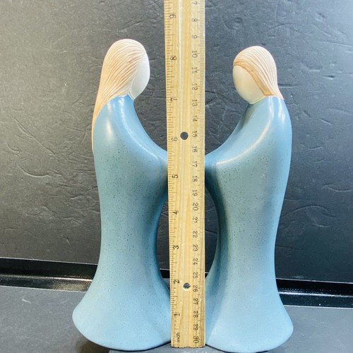 Jack Black Signed 1991 Navajo Pottery Couple Wedding Commitment Modernist ~Blue - Picture 15 of 16