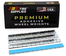 BOX 360 pcs 1/4oz 0.25oz ZINC Coated Adhesive Stick on balance Wheel Weights