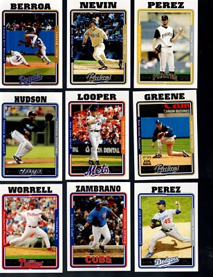 2005 TOPPS Baseball Complete Your Set 251-500 BUY MORE SAVE MORE