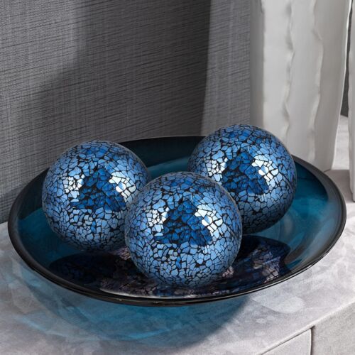 Sfere di vetro decorative 4", sfera mosaico, sfere decorative, sfere centrotavola... - Foto 6 di 7