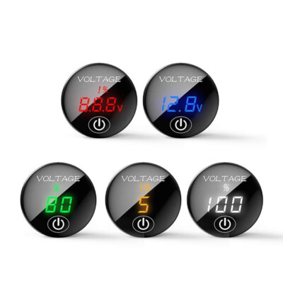 LED-Panel Digital Auto Motorrad Voltmeter Batterie Kapazität Display Voltmeter