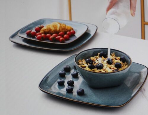 AmorArc Ceramic Dinnerware Set 3-10" Plates 3-8.25" Plates and 4-Bowls - Picture 8 of 8