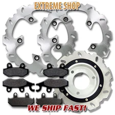 F+R Brake Disc Rotor+ Pads for Suzuki AN 250 AN 400 Burgman/Skywave (2007-2014)