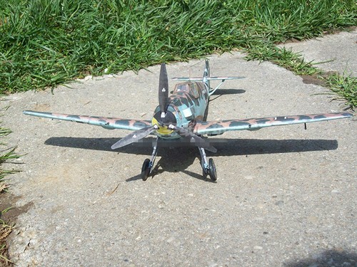 1:33 Messerschmitt Bf-109 E-4 Trop WWII Fighter Aircraft DIY PAPER Model KIT - Picture 5 of 8