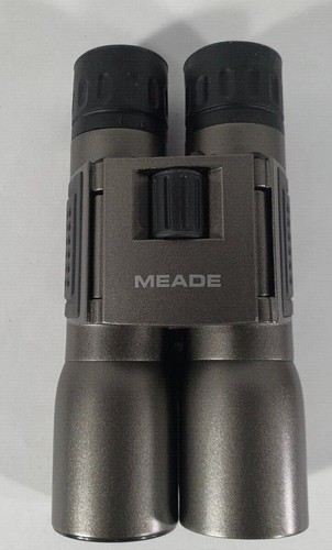 Sharp Pair 8x32 MEADE TRAVELVIEW ROOF PRISM BINOCULARS, With Nylon Belt Case - Picture 2 of 9