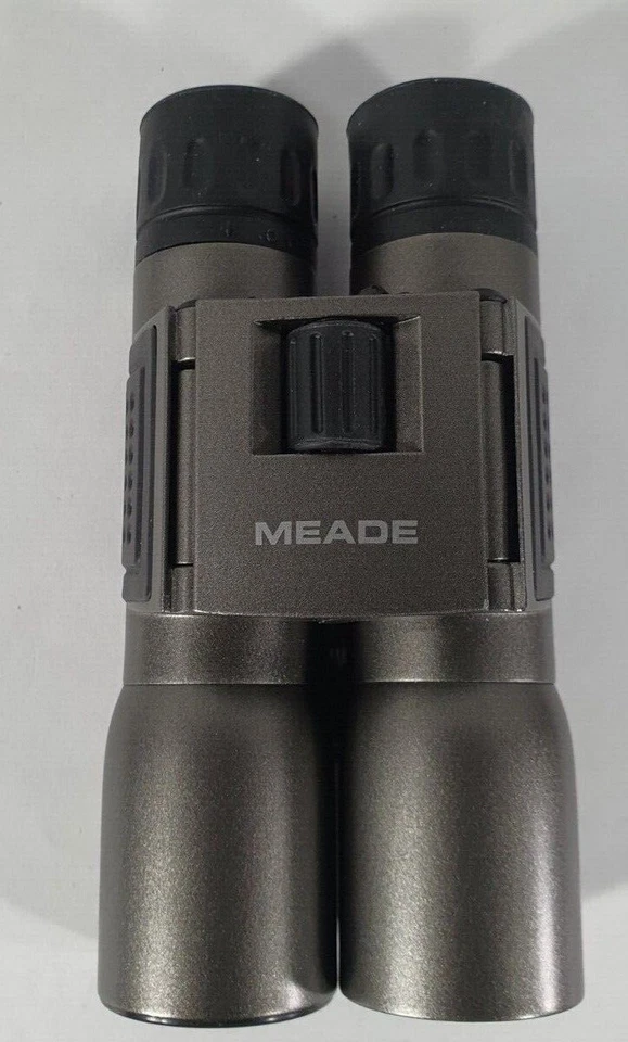 Sharp Pair 8x32 MEADE TRAVELVIEW ROOF PRISM BINOCULARS, With Nylon Belt Case - Image 2 of 4