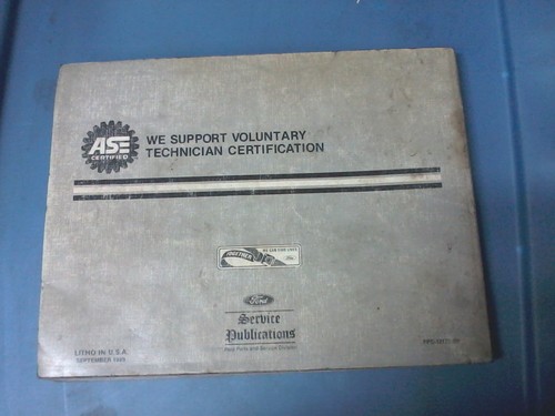 1990 Lincoln Continental Electrical Vacuum Troubleshooting Manual - Bild 3 von 3