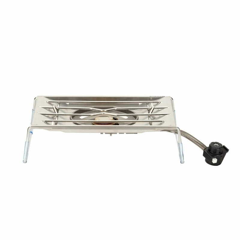 Snow Peak Flat Burner Silver GS-450R Camping CookWear New - Image 3 of 4