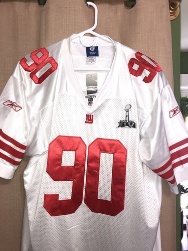 NWT Jason Pierre-Paul #90 NEW YORK GIANTS SUPER BOWL XLVI Jersey Men’s Size 48 * - Picture 4 of 24