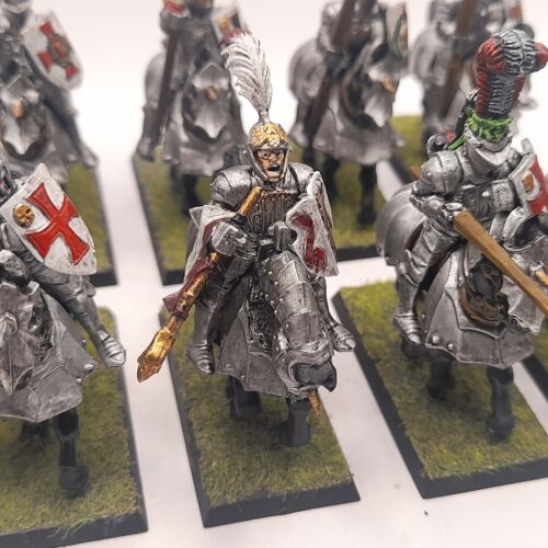 Warhammer Fantasy EMPIRE OF MAN REIKSGUARD KNIGHTS (10) Painted TOW Citadel GW - Picture 4 of 10