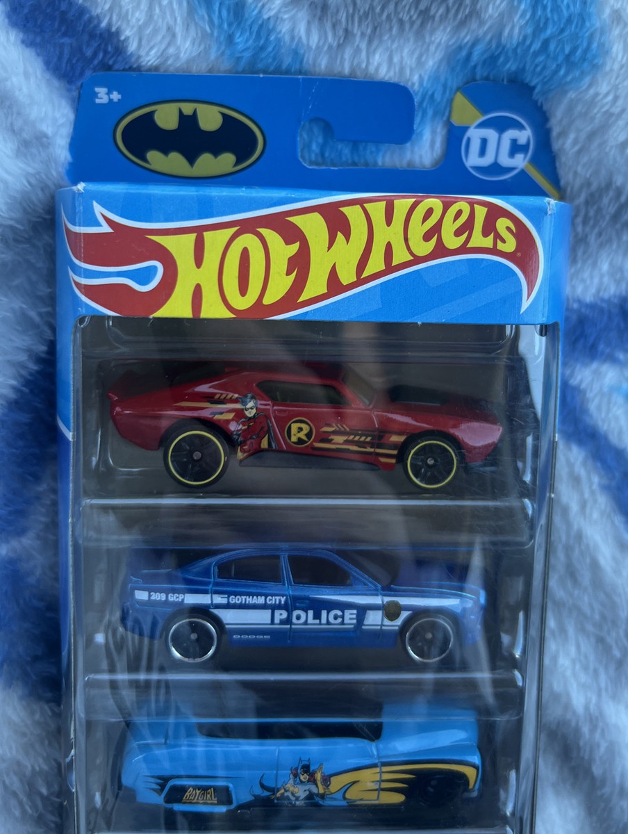 Set*5 Batman Movie Car Models, Hot Wheels Scale 1:64