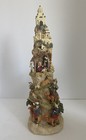 Christmas Nativity Tower Kirklands Cedar Creek Collection 15” H Resin Unique