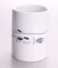 Sanwood FISCHE Mouth Washing Cup Toothbrush Mug Ceramic + Porcelain
