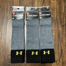 NWT 3 X PAIRS UNDER ARMOUR UA HOCKEY ARMOUR SLEEVE MODEL U094 SIZE XLG