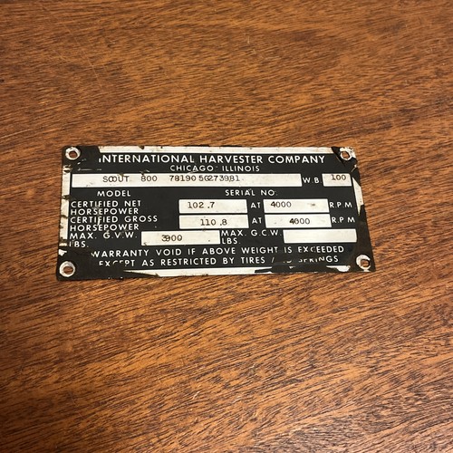 Emblems Nameplates Badges! Hoover Craftsman New Holland Hobart Triumph MUCH MORE - Picture 22 of 23