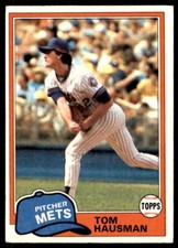 1981 Topps  #359 Tom Hausman - New York Mets