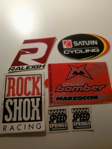 Rock Shox XC32 2018 Fork Decal Mountain Bike Cycling Sticker Adhesive Yellow