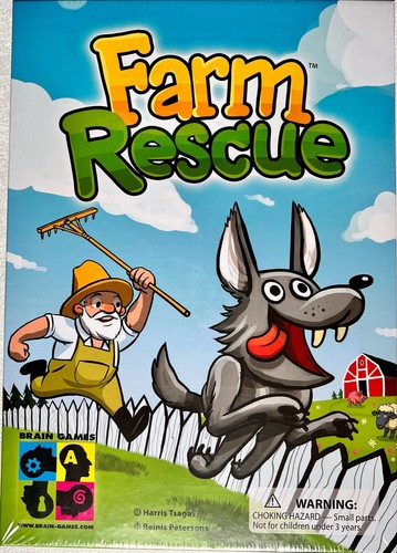 Farm Rescue Brain Games Puzzle Dice Game Children's Game Family Game Practice - Picture 1 of 15