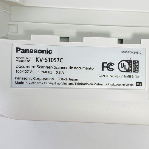 Panasonic KV-S1057C High Speed Document Scanner USB No Input /Output Tray - Picture 6 of 10