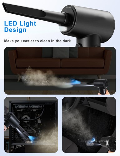 Elektrische Staubgebläse Druckluftspray für PC Reinigung Air Duster 51000RPM DHL - Afbeelding 15 van 19