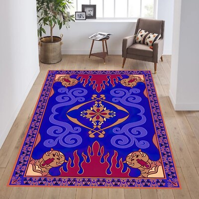 #ad #ad Aladdin Carpet Aladdin Rug Magic Rug Mystical Rug $53.00