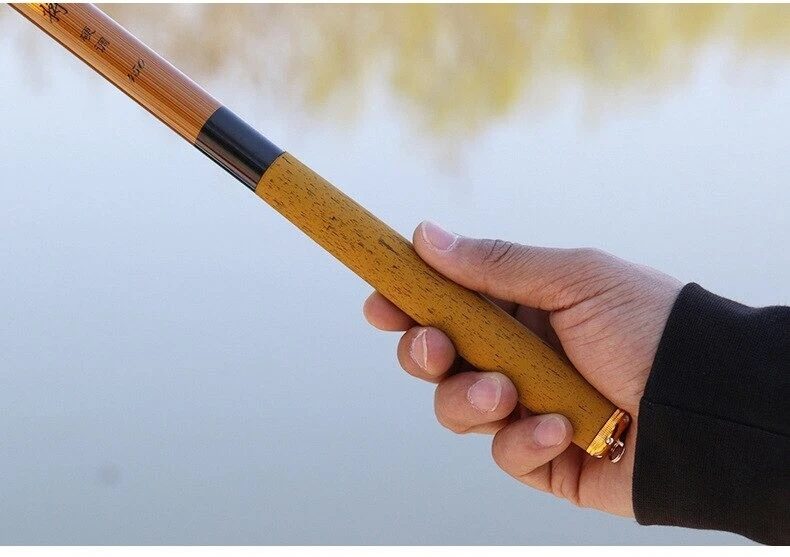 Ultralight Carbon Fiber Fishing Rod Hand Pole Lure Tackle Hard Travel Telescopic - Image 4 of 4