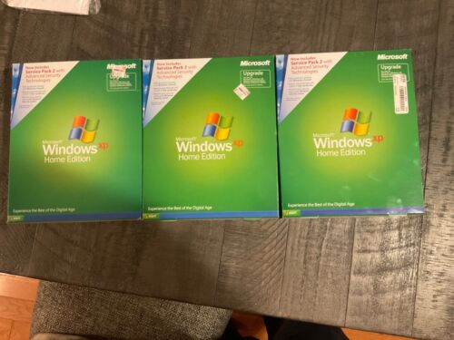 MICROSOFT WINDOWS XP HOME WITH SP2 SYSTEM OS MS WIN =BRAND NEW UPGRADE UPGRADE - Picture 3 of 5