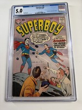 Superboy #68 CGC 5.0 DC 1958 1st Bizarro Superman