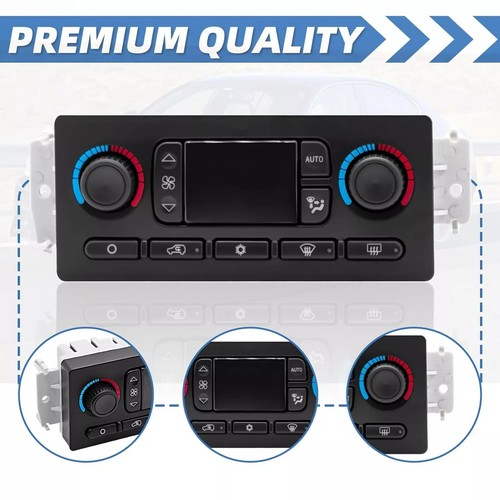 Seamless FIt AC Climate Control Module For Chevy For GMC Silverado Tahoe Trail - Picture 8 of 12