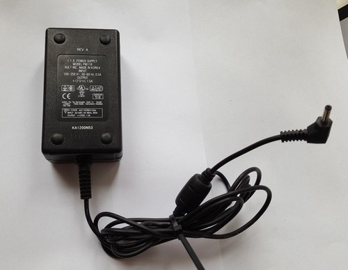 ITE POWER SUPPLY PW118 12V 1.5A  (IN6S6B2) - Picture 1 of 2