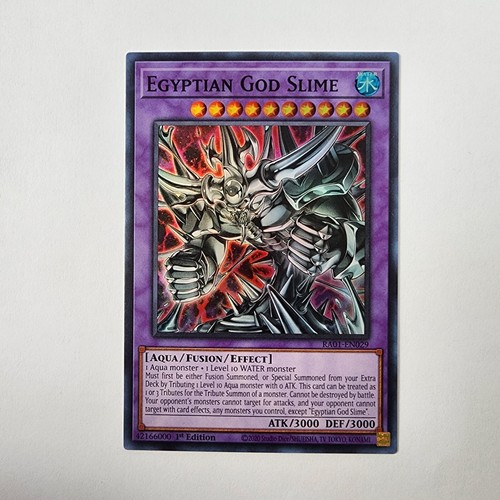 Egyptian God Slime - RA01-EN029- Super Rare - NM - 1st Ed - Yugioh - Picture 1 of 2