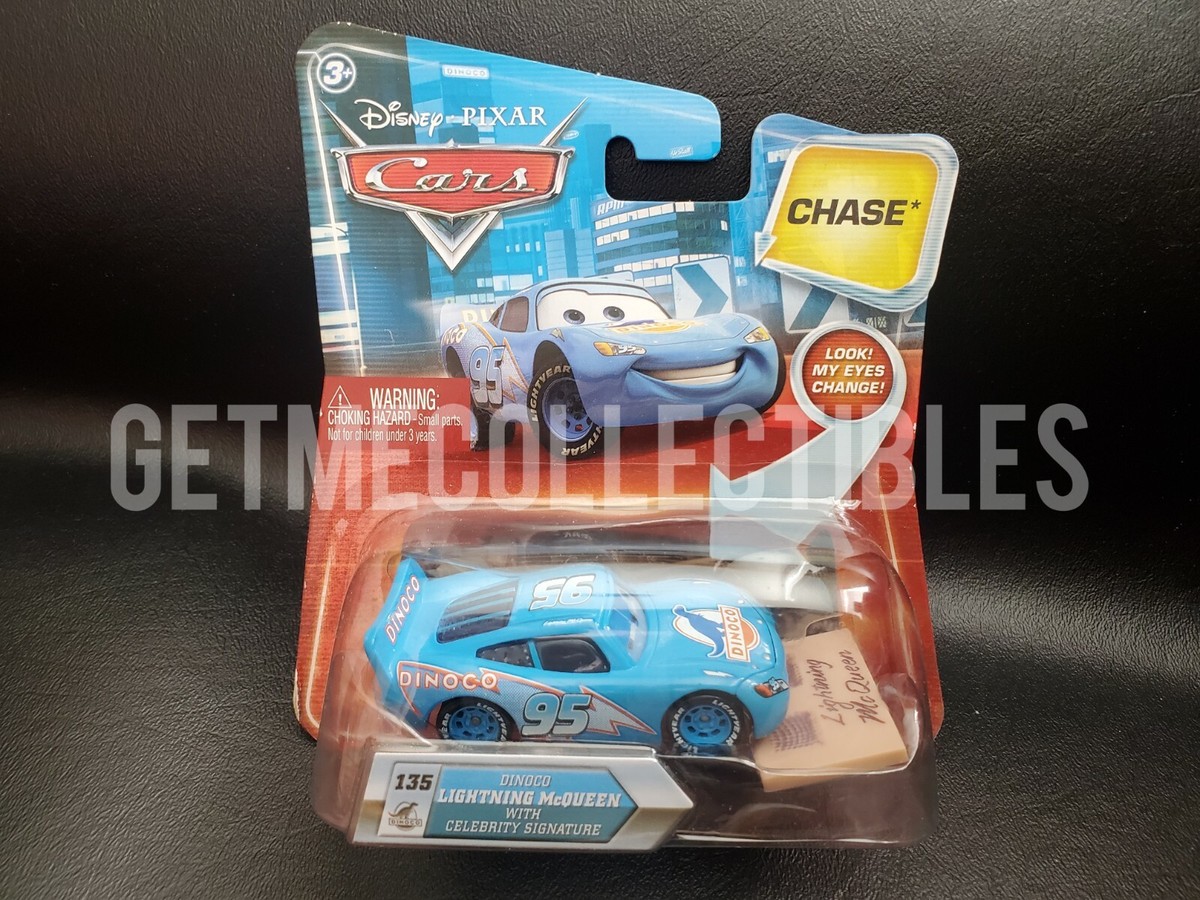 カーズ マテル マックイーン WITH CELEBRITY SIGNATURE DINOCO McQUEEN with CELEBRITY SIGNATURE CHASE版！