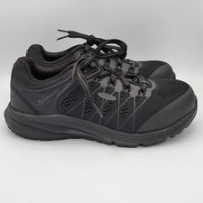 Keen Women's Vista Energy Carbon-Fiber Toe Black Work Shoe SZ 7.5 Wide 1024597w