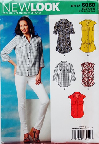 U PICK! SIMPLICITY TOP SHIRT BLOUSE HALTER CORSET TUNIC Pattern Sz 4-22 PLUS UC - Picture 14 of 57