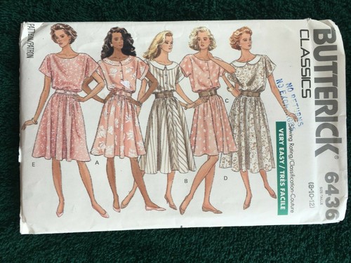 Butterick Patterns (W) ~ All Patterns are Size 8-12 * ~ * ~ * ~ * ~ Listing 6337 - Picture 78 of 99