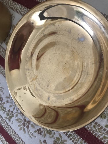 EXQUISITA TAZA Y PLATILLO DE PRESENTACIÓN ANTIGUA DE PORCELANA ALTAMENTE DORADA - Imagen 8 de 11