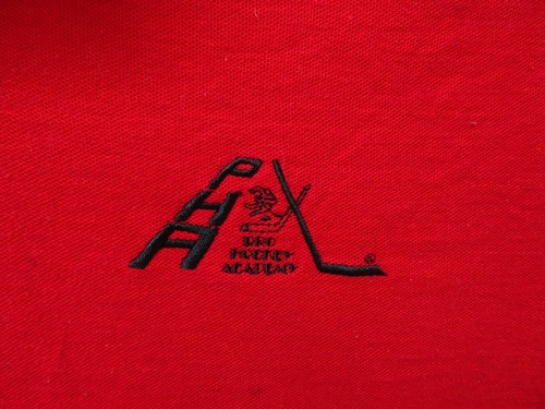 Professional Hockey Academy PHA  Embroidered Logo Quality Polo Shirt Large Red - Picture 3 of 9