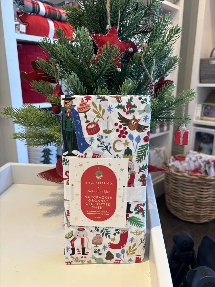 迪士尼陶器谷仓衬衫婴儿床婴儿幼儿胡桃夹子假日礼物圣诞节/ — 第 3/4 张图片