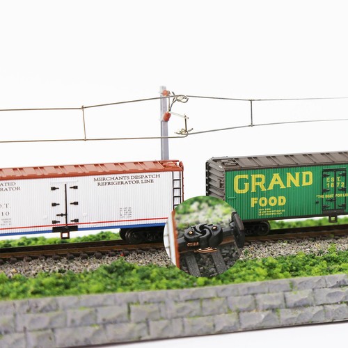 Evemodel 12pcs Model Trains N Scale Coupling 1:160 Knuckle Spring Couplers - Picture 6 of 8