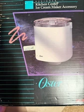 Vintage Oster Designer Kitchen Center Ice Cream Maker Accessory 5930-20 NEW
