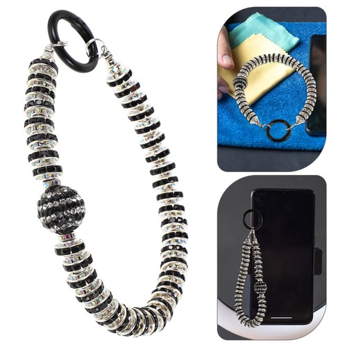 Cute Phone Charm Beaded Phone Strap Wrist Lanyard Phone Lanyard Chain Cell - 第 12/12 張圖片