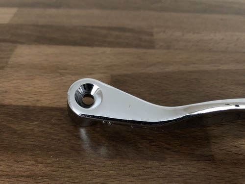 RARE FERRARI DINO 308 GT4 INTERIOR LEFT / LH CHROME DOOR HANDLE -EMPIRE CC PARTS - Picture 5 of 16