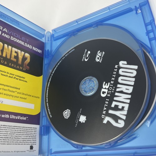 Reise 2 Die geheimnisvolle Insel 3D + Blu-ray + DVD mit Lentikularschoner - Bild 3 von 4