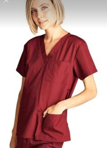 Dagacci Scrub Top Medical Uniform Women and Men Scrub Top. Large - Picture 3 of 11