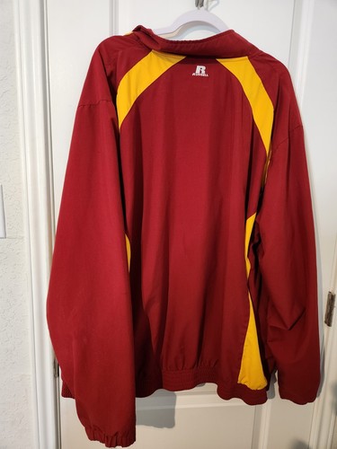 Russell Team Issue USC Trojans Mens Zippered Front Lightweight Jacket - Sz XXL - Picture 6 of 8