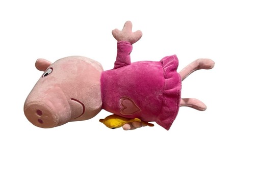 Juguete de peluche Peppa Pig Sleep N Oink canciones canto charlas funciona 12" - Imagen 4 de 4