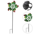 1Pc Wonderful Iron Pinwheel Decorative Iron Windmill for Garden Courtyard