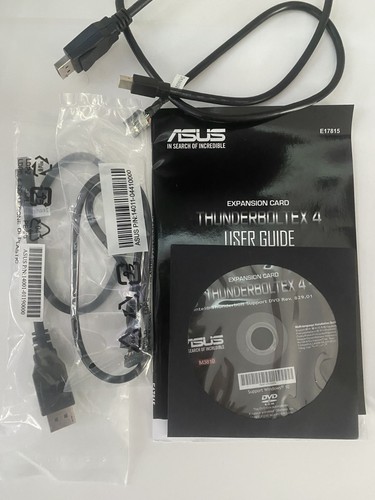 ASUS ThunderboltEX 4 Expansion Card Dual Thunderbolt 4 USB-C Ports PCIe 3.0 x4 - Picture 6 of 6